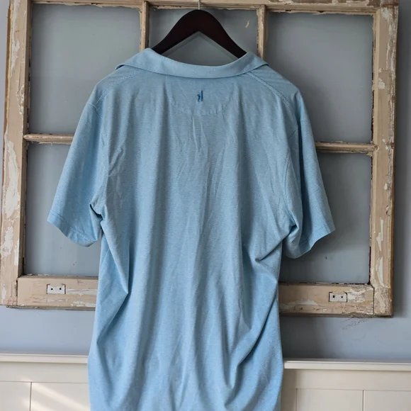 Casual Light Blue Polo Shirt for Men - Picture 7 of 7